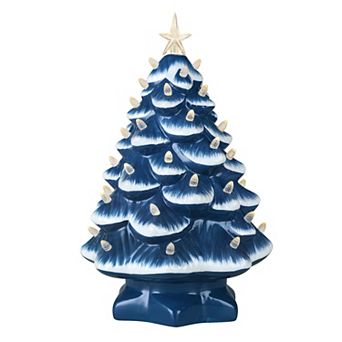 Mr Christmas 14-Inch Ceramic Christmas Tree Table Decor