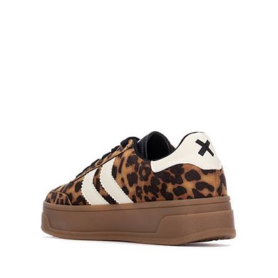 XTI Women's Suede Casual Sneakers 144584