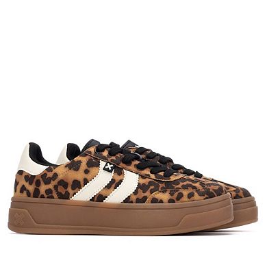 XTI Women's Suede Casual Sneakers 144584