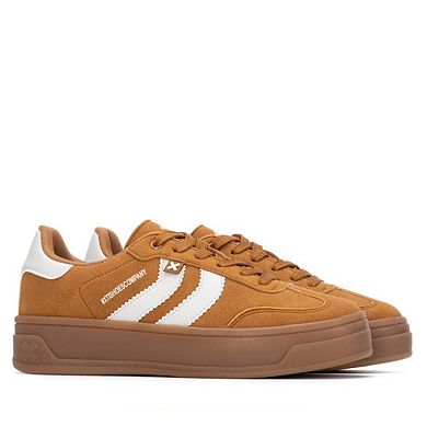 XTI Women's Suede Casual Sneakers 144586