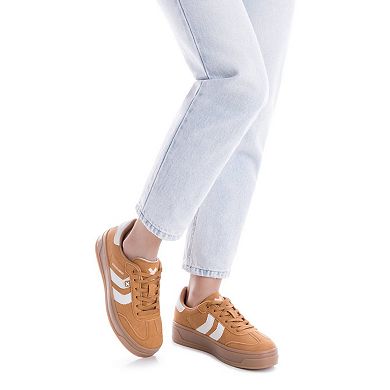 XTI Women's Suede Casual Sneakers 144586