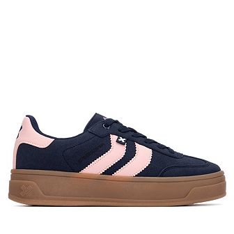 XTI Women's Suede Casual Sneakers 144586