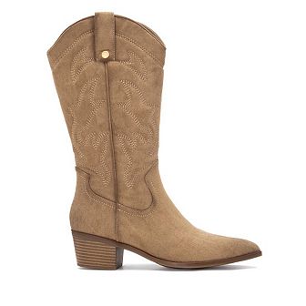 XTI Women's Suede Italian Western Boots 144308