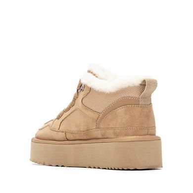 XTI Women's Casual Suede High Top Sneakers 144338