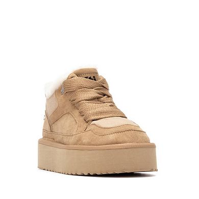 XTI Women's Casual Suede High Top Sneakers 144338