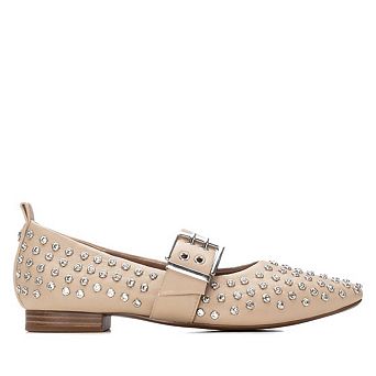XTI Women's Mary Jane Studded Ballet Flats 144264