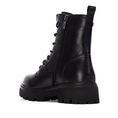 XTI Women's Ankle Combat Booties 144658