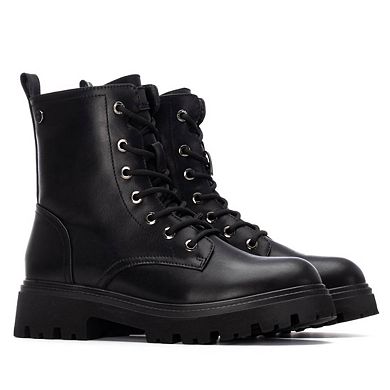 XTI Women's Ankle Combat Booties 144658