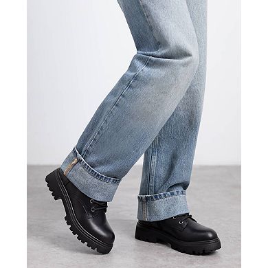 XTI Women's Ankle Combat Booties 144658