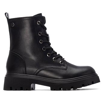 XTI Women's Ankle Combat Booties 144658