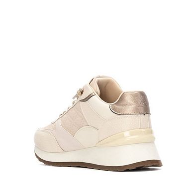 XTI Women's Lace-Up Casual Sneakers 144209