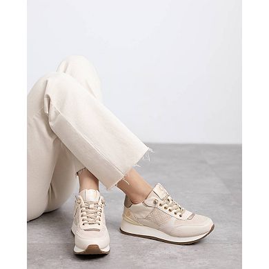 XTI Women's Lace-Up Casual Sneakers 144209