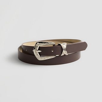 Women's Nine West Skinny Western Belt