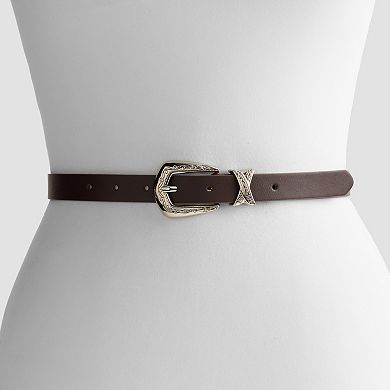 Women's Nine West Skinny Western Belt
