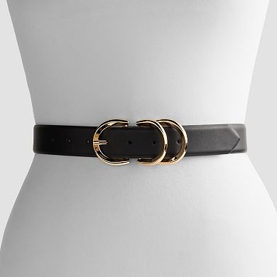 Women's Nine West Skinny Double Drop Loop Belt