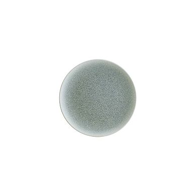 Luca Ocean Matte dia.8.25" Round Blue Porcelain Plate (Set of 4)