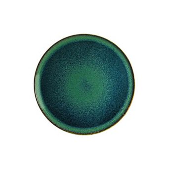 Mar dia.12.75" Round Blue Porcelain Plate