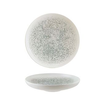 Luna Ocean dia.10.75" h:2.25" Round Decorated Porcelain Deep Plate