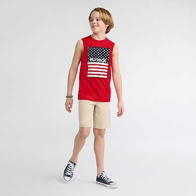 Boys 8-20 Hurley Graphic Muscle Tank Top