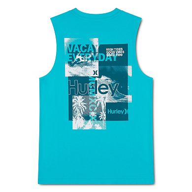 Boys 8-20 Hurley Graphic Muscle Tank Top