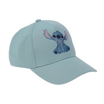 Girls Disney's Lilo & Stitch Rhinestone Stitch Baseball Cap