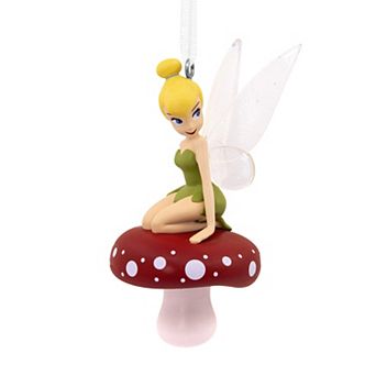 Hallmark Disney's Tinker Bell on Mushroom Ornament