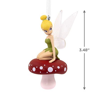 Hallmark Disney's Tinker Bell on Mushroom Ornament