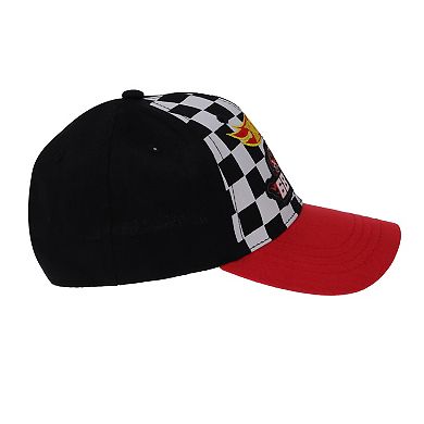 Boys 4-20 Hot Wheels Checkered Adjustable Snapback Hat
