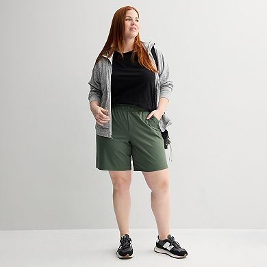 Plus Size Tek Gear® Essential Soft Relaxed Bermuda Shorts