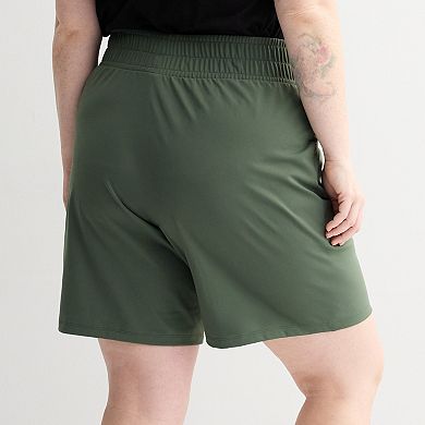Plus Size Tek Gear® Essential Soft Relaxed Bermuda Shorts