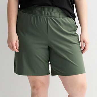 Plus Size Tek Gear® Essential Soft Relaxed Bermuda Shorts