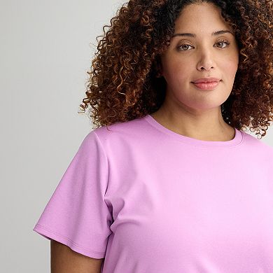 Plus Size Tek Gear® Essential Soft T-Shirt Dress