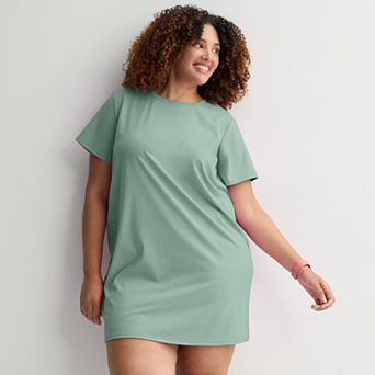 Plus Size Tek Gear® Essential Soft T-Shirt Dress