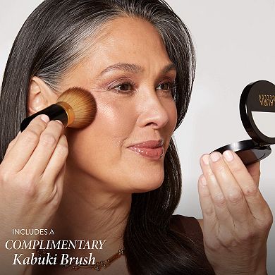 Balance and Brighten Color Correcting Baked Powder Foundation + Kabuki Brush
