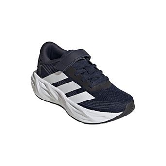 adidas Galaxy 8 Kids Elastic Lace & Hook Running Shoes