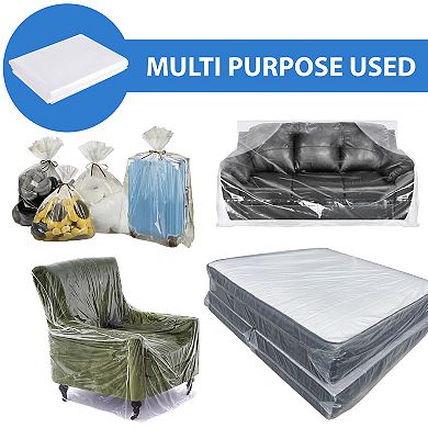 Continental Sleep, Mattress Bag for Moving & Storage, Heavy-Duty Mattress-Protector Cover