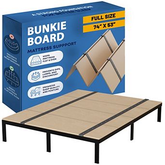 Continental Sleep, Folding Bunkie Board-Low Profile Mattress Support Platform for Daybeds, Bunk Beds