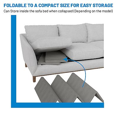Continental Sleep, Heavy Duty Sleeper Sofa Support Board, 48" x 59" Wood Base to Fix Sagging Seats