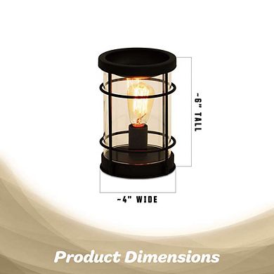 G128 Black Electric Wax Melt Warmer for Scented Wax, Candle Burner