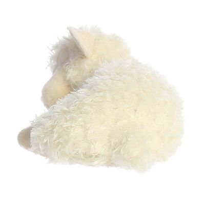 Aurora Medium White Realistic Stuffed Animal 10