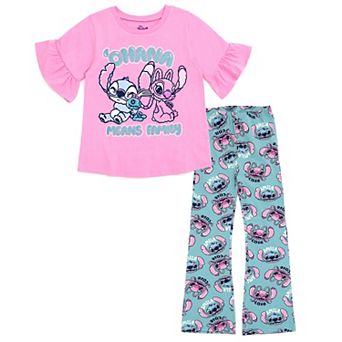 Disney Lilo & Stitch Little Girls T-Shirt & Leggings Set
