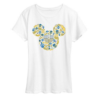 Women's Disney's Mickey Hanukkah Graphic Tee