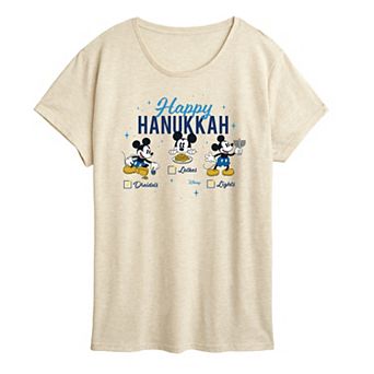 Women's Disney Happy Hanukkah Graphic Tee