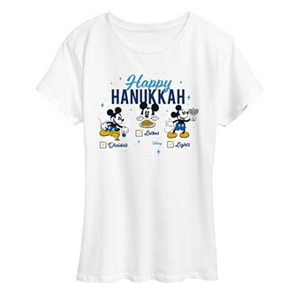Women's Disney Happy Hanukkah Graphic Tee