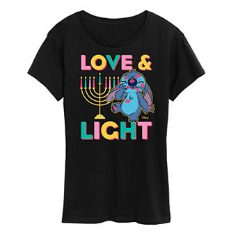 Women's Disney's Lilo & Stitch Love & Light Graphic Tee