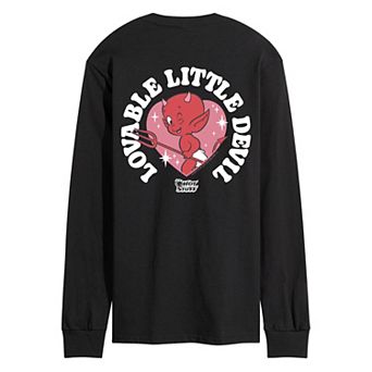 Men's Hot Stuff Lovable Little Devil Long Sleeve Graphic Tee
