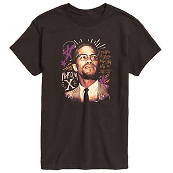 Men's Malcolm X Sketch Graphic Tee