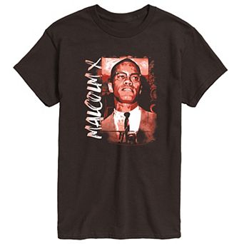 Men's Malcolm X Paint Graphic Tee