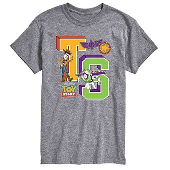 Big & Tall Disney / Pixar's Toy Story Letterman Graphic Tee