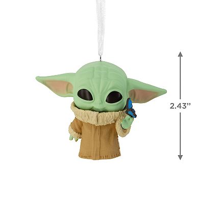 Star Wars: The Mandalorian Grogu With Butterfly Funko POP! Hallmark Christmas Ornament